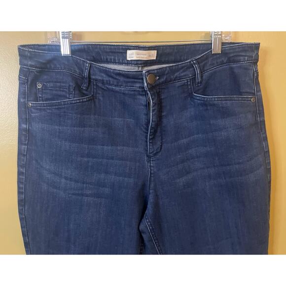J.Jill Smooth-Fit Barely Boot Cut Jeans Size 16 - Picture 3 of 7